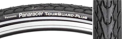 Image de Panaracer Tour Guard Plus 26'' X 1.75 Pneu urbain rigide argent 26'' x 1.75 argent 26'' x 1.75