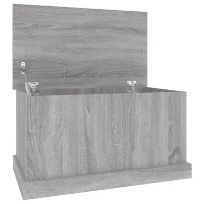 Produktbild von vidaXL Truhe Grau Sonoma 70x40x38 cm Holzwerkstoff