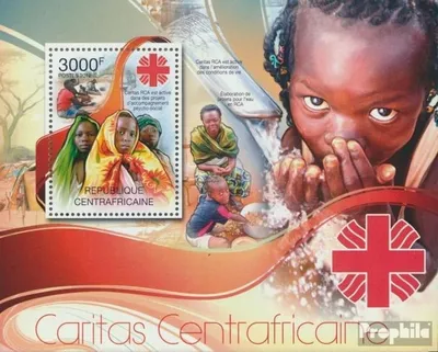 Produktbild von Briefmarken Zentralafrikanische Republik 2012 Mi Block 935 (kompl. Ausgabe) postfrisch Caritas von Zentralafrika