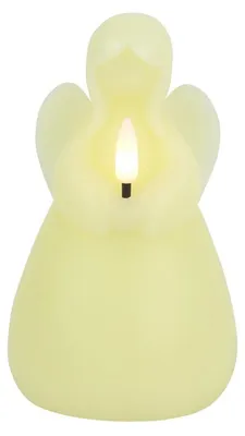 Image de Countryfield Ange bougie LED l crème 8,5 x 8,5 x 14,5 cm