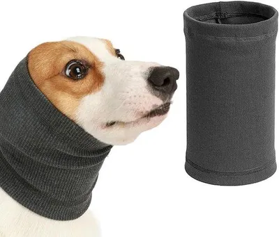 Produktbild von Halswarmer für Hunde - Ohrenschutz mit Kapuze für Hunde und Katzen
