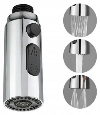 Image de Forb FLASH Douchette mitigeur cuisine extractible chromée