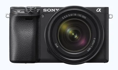 Produktbild von Sony α ILCE-6400AM, 24,2 MP, 6000 x 4000 Pixel, CMOS, 4K Ultra HD, Touchscreen, Schwarz