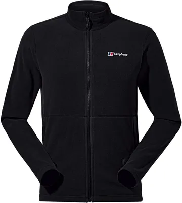 Schwarze Polartec-Fleece Prism Micro InterActive Jacke von Berghaus; geeignet als Midlayer für Herren.