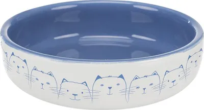 Image de Keramiknapf 0,3 l/ø 15 cm hellblau/weiß