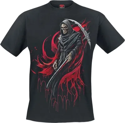 Produktbild von Spiral T-Shirt Herren Screaming Death - T-Shirt schwarz S