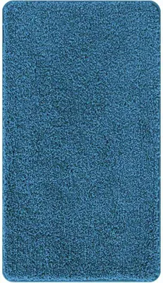 Imagen del producto de vidaXL Alfombrilla antideslizante para baño, azul, 70 x 120 cm, de polipropileno