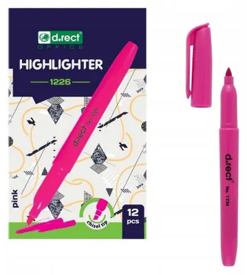 Produktbild von D.rect Textmarker Pink 1-5mm - 1 Stück