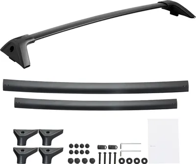 Immagine prodotto di Traversa portatutto SucceBuy, compatibile con Toyota RAV4 2019-2023, capacità di carico 260lb, traversa in alluminio antiruggine con serrature per portatutto (non adatta per Adventure/TRD Offroad)