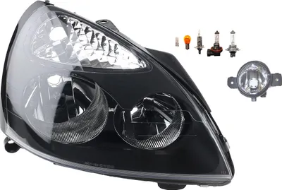 Produktbild von Scheinwerfer passend für Renault Clio BB BC CB 01-05 H7 H1 R +Nebel+Leu. 7701051770 260108120R 7701054063 8200002470 2615089925 26150AU Johns