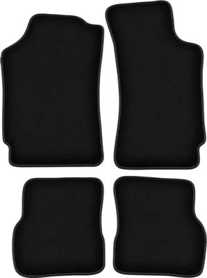 Immagine prodotto di Tappetini in velluto per Skoda Felicia (1994-2001, hatchback, station wagon) neri, set 4 pz, con fissaggi