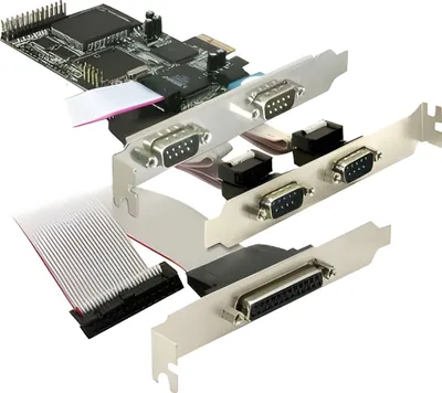 Obrázek produktu pro Delock PCI Express karta 4 x sériový, 1x paralelní