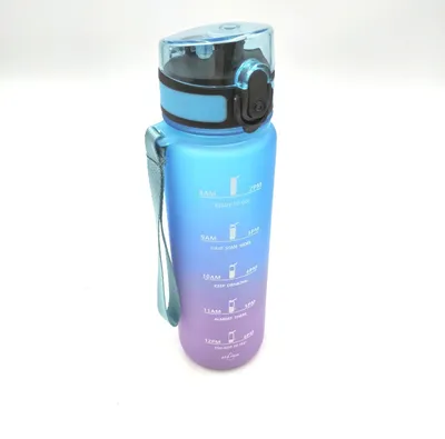 Produktbild von Sportwasserflasche Filterzeitmarkierung BPA-frei wiederverwendbar 500ml Camping Büro
