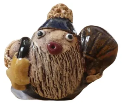 Immagine prodotto di Gnometto "Ilona" con nastro blu