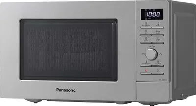 Productafbeelding van Panasonic NN-J19KSMEPG, Inbouwmodel, Magnetron met grillfunctie, 20 liter, 800 watt, Ingebouwd display, Bedieningsknoppen, Draaiknoppen