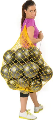Produktbild von 16 Togu Redondo® Bälle 18cm Ø mit Ballnetz - anthrazit