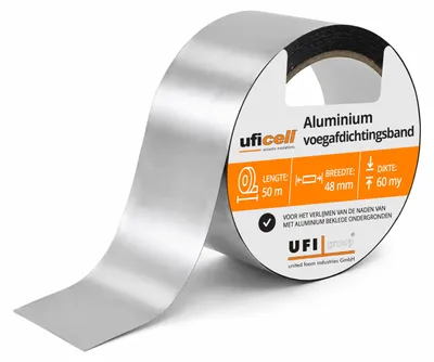ALU-Klebeband 50 m x 50 mm, 0,05 mm, silber