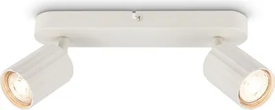 Image de Spot de plafond Plafonnier Lampe de plafond Chambre   coucher Orientable 2 ampoules