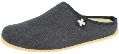 Produktbild von Living Kitzbühel Uni Gipfelkreuz Uni Hausschuhe Anthrazit (Phantom), 4762-685