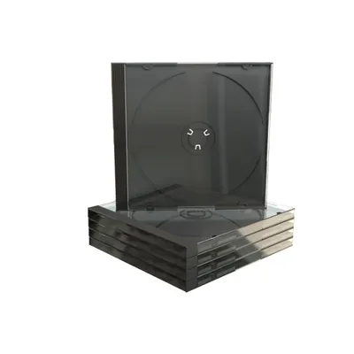 Immagine prodotto di MediaRange CD-Leerhülle für 1 Dics 10.4mm schwarzes Tray