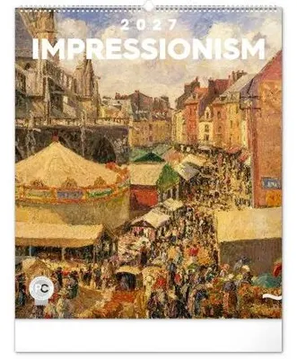 Immagine prodotto di NOTIQUE, Calendario da parete "Impressionismo", 2027, 48 x 56 cm