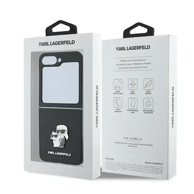 Immagine prodotto di Karl Lagerfeld Klhczf6Sapkcnpk Z Flip6 F741Czarny/Black Saffiano Metal Pin