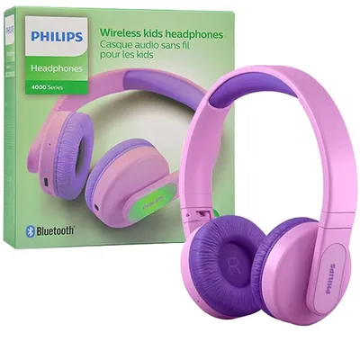Zdjęcie produktu dla Philips TAK4206PK/00, Przewodowy i Bezprzewodowy, 20 - 20000 Hz, Połączenia/muzyka, 128 g, Zestaw słuchawkowy, Różowy