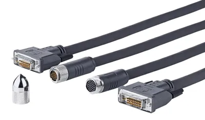 Produktbild von VivoLink Pro Cross Wall - DVI-Kabel - DVI-D (M)