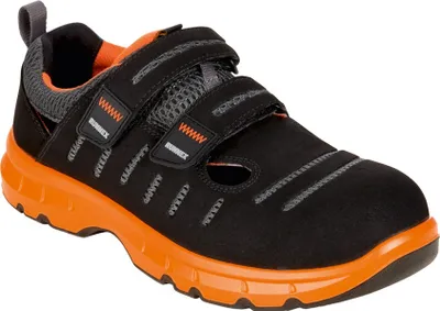 Image de Sandale à scratch de sécurité RUNNEX S1P-ESD FlexStar noir/orange-40