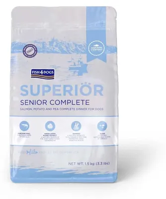 Produktbild von Fish4Dogs Superior Senior mit Lachs S 15kg