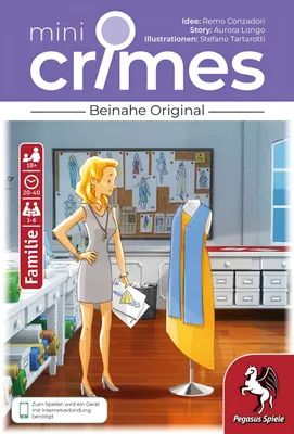 Produktbild von MiniCrimes Beinahe Original – Kooperatives Krimispiel ab 10
