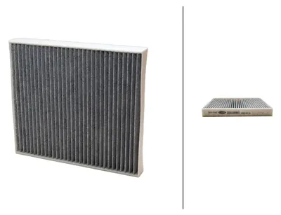 Productafbeelding van HELLA 8ZC 366 120-891 Interieurfilter, pollenfilter voor VW POLO (AW1, BZ1), met actieve kool