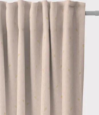 Produktbild von SCHÖNER LEBEN. Vorhang Metallic Blätterranken rosa gold 245cm Aufhängung Smok-Schlaufenband