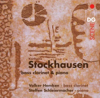 Obrázek produktu pro Karlheinz Stockhausen (1928-2007): Tierkreis für Bassklarinette & Klavier - - (CD / T)