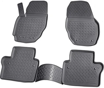 Immagine prodotto di tappetini in gomma 3D per VOLVO S80 | tipo AS | anno 2006 - 2016 | montaggio personalizzato con bordo