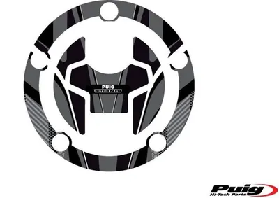 Produktbild von PUIG 9965U Tankdeckelabdeckungen Radikal  passend fuer SUZUKI GSX-S125 Grau