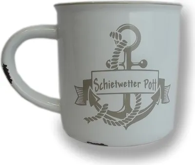 Produktbild von Schietwetter Rusty Keramik Becher Grau