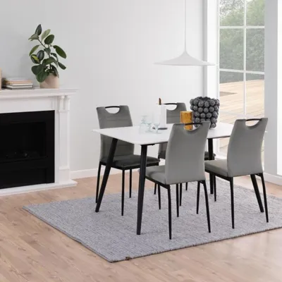 Productafbeelding van Eetkamerstoel Erosen Donkergrijs Dublin - Giga Living- Set van 4