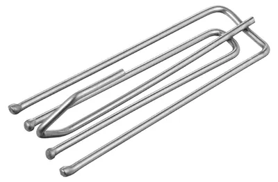 Produktbild von Duschvorhanghaken aus Edelstahl