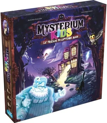Obrázek produktu pro Mysterium Kids Capitaine Bouh, kooperativní společenská hra, Asmodee, 6+ let, 2–6 hráčů, 15–30 minut