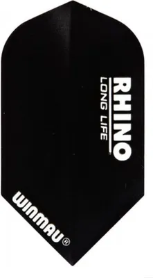 Zdjęcie produktu dla Winmau Rhino Extra Thick Flights Slim Schwarz
