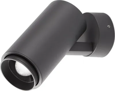 Produktbild von Faro 70912, Wandbeleuchtung für den Außenbereich, Dunkles Grau, Aluminium, IP67, I, 8,5 W