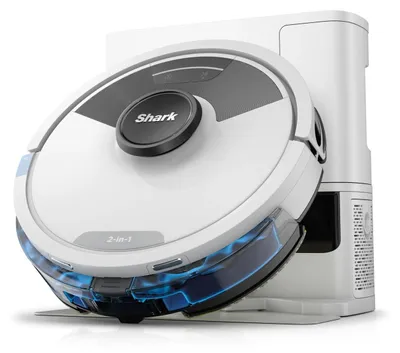 Produktbild von Shark Matrix Plus 2-in-1 selbstentleerter Wisch- & Saugroboter, Weiß