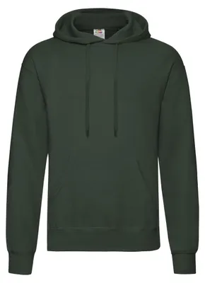 Produktbild von Fruit of the Loom - "Classic" Kapuzenpullover mit Kapuze für Herren FK3165 (L) (Flaschengrün)