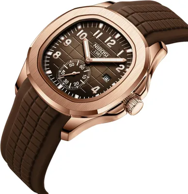 Image de Montre-bracelet analogique à quartz pour homme, étanche jusqu'à 3 ATM, avec date, en acier inoxydable, style business-casual, cadeau pour homme