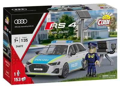 Obrázek produktu pro Cobi 24672 - 1:35 Audi RS4 "Policie" -