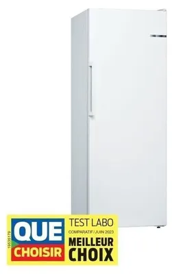 Produktbild von Bosch GSN 29 UWEW ws Standgefrierschrank 200L E NoFrost BigBox 161x60x65cm (EX)