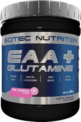 Produktbild von Scitec Nutrition EAA + Glutamine 300g Pulver Dose Pink Lemonade