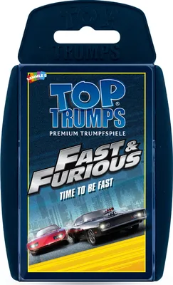 Produktbild von Top Trumps Fast & Furious Spiel Karten Quartett Quartettspiel Kartenspiel