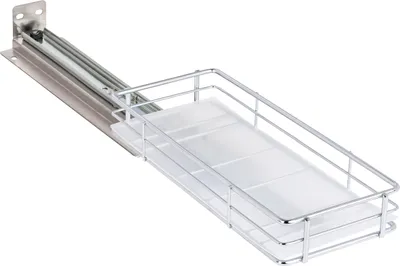 Obrázok produktu pre ONVAYA® Výsuvný stojan na korenie | Kôš malý | Nerezový stojan na korenie | Vložka do skrinky do kuchyne | Policový organizér | Teleskopický stojan na korenie do skriniek a zásuviek | Nový model